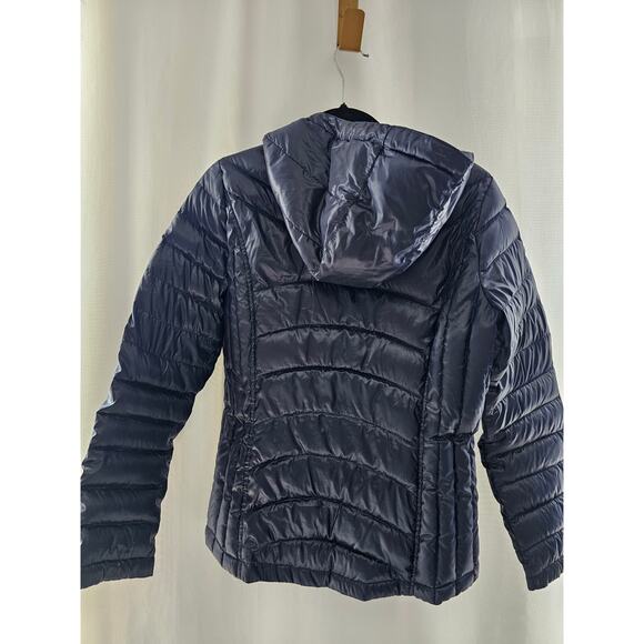 Andrew Marc Packable lightweight Premium Down Jacket blue Size Midium - Picture 6 of 8